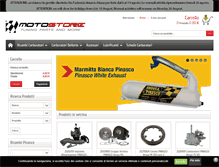 Tablet Screenshot of motostore.com